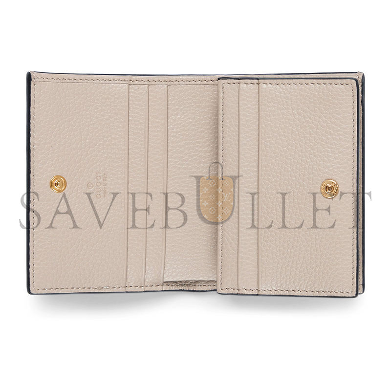 Gvc*1 bi-color gg marmont small wallet 841358 (11*8.5cm)